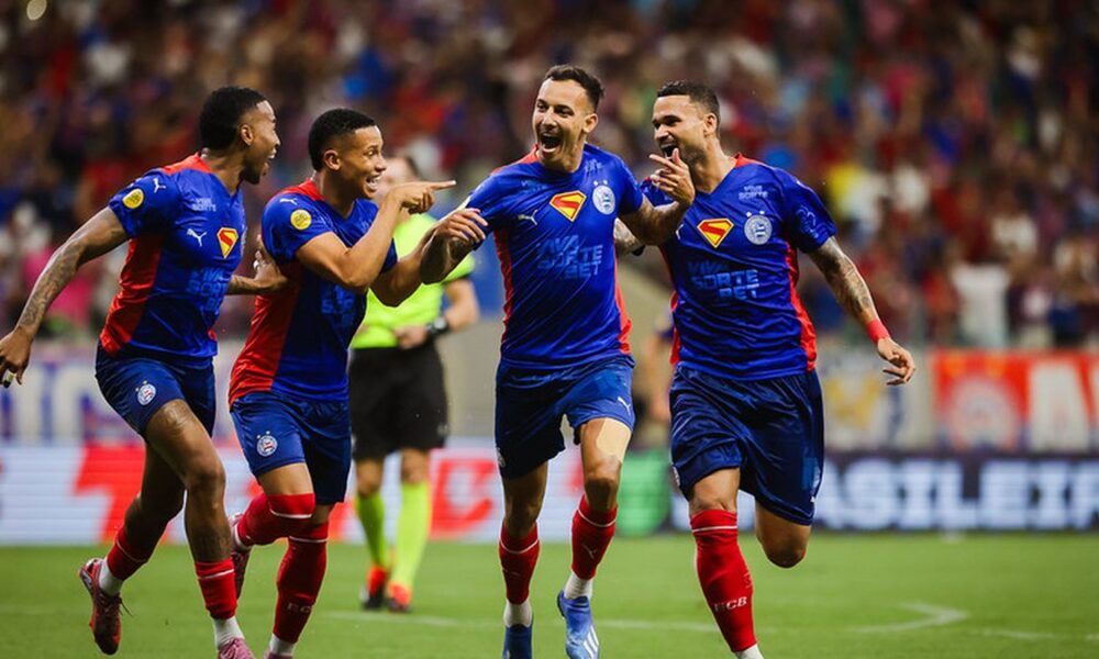 Bahia goleia o Grêmio por 4x0 e segue em busca de classificação para Libertadores