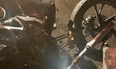 Motociclista falece em acidente com pá mecânica na BA-573, em Matina.