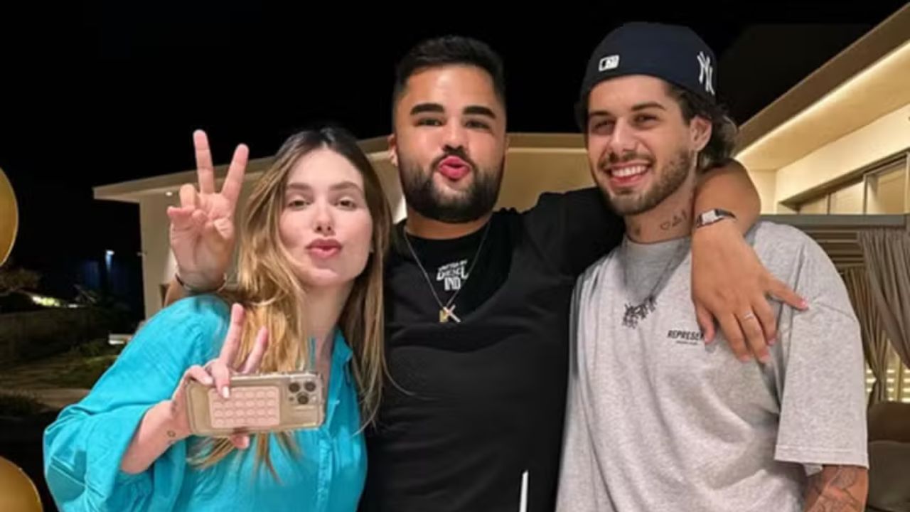 Problemas na amizade? Virginia se pronuncia após especulações sobre distanciamento de Lucas Guedez.