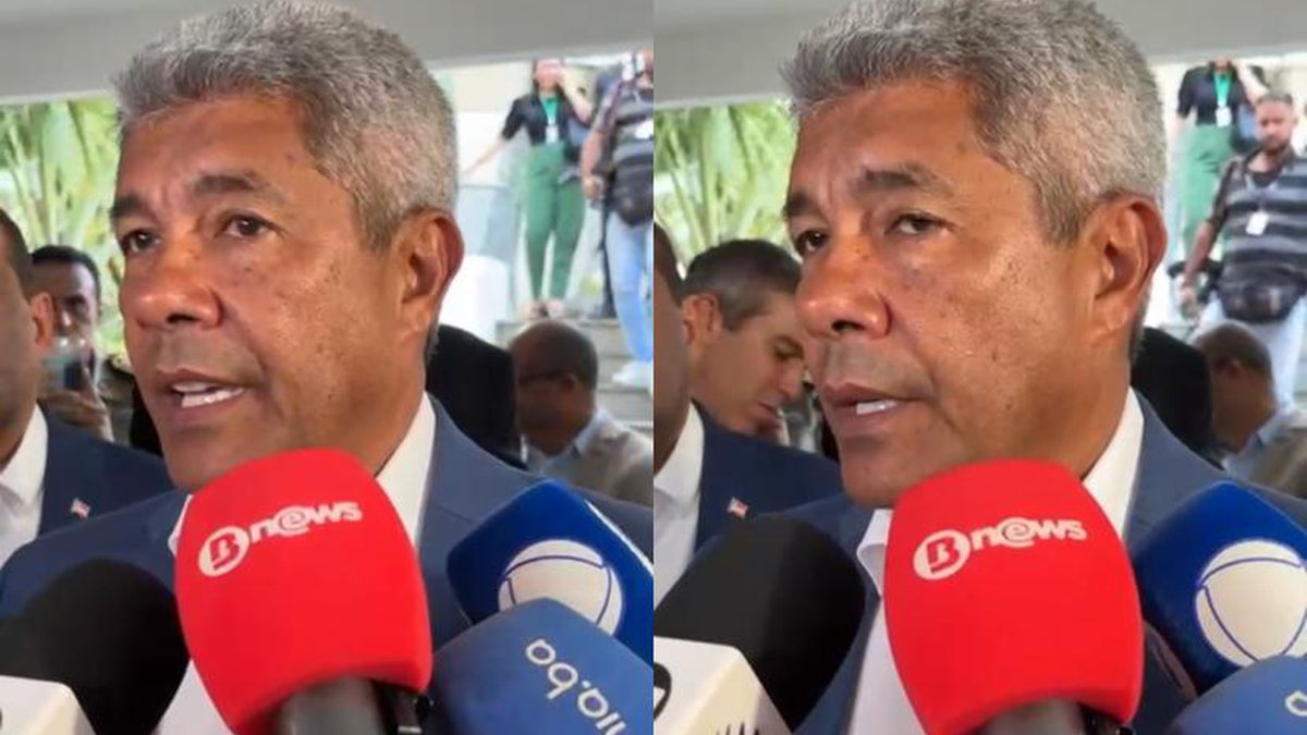 Jerônimo comenta sobre operações contra o crime organizado no RJ e destaca a situação na Bahia.
