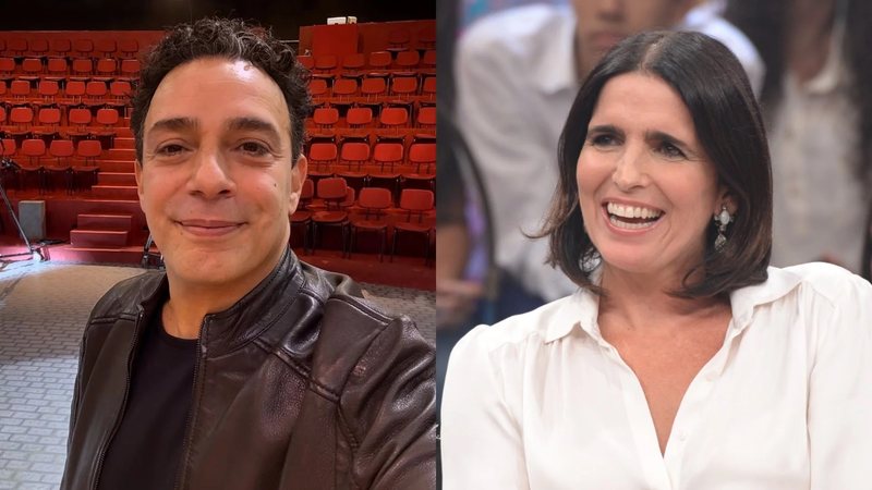 Ator recorda cena de beijo com Malu Mader na novela: 'Usei álcool na boca'