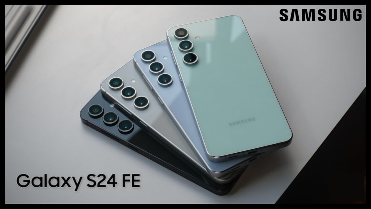 Galaxy S24 FE da Samsung com 48% de redução no preço.