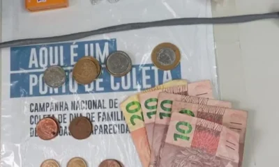 Casal suspeito de tráfico é detido com 39 porções de crack em Camaçari.