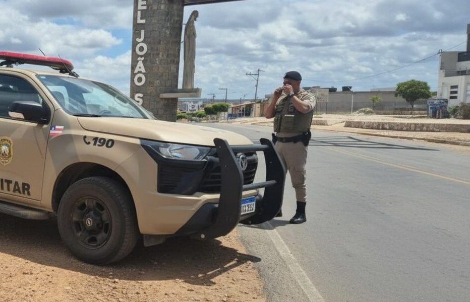 Polícia Militar detém suspeito de estupro em Coronel João Sá.