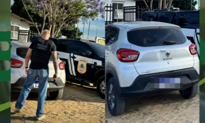 Veículo furtado em Vitória da Conquista localizado em Poções; suspeito detido.