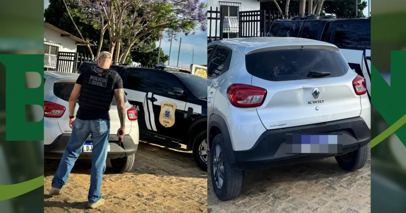 Veículo furtado em Vitória da Conquista localizado em Poções; suspeito detido.