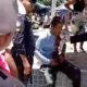 Homem machucado após desentendimento entre irmãos.