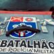 Polícia Militar confiscou 22 armas e 42 quilos de drogas em apenas uma semana.