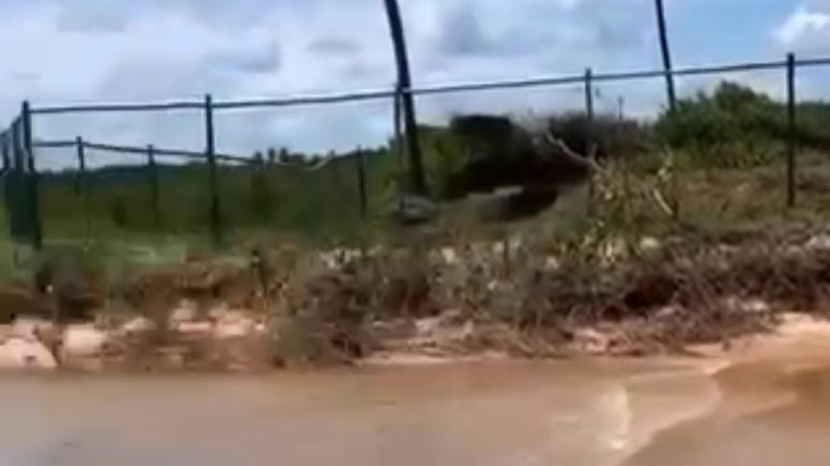 Denúncia revela construção de cerca em área de praia no Litoral Norte da Bahia; prefeitura responde.