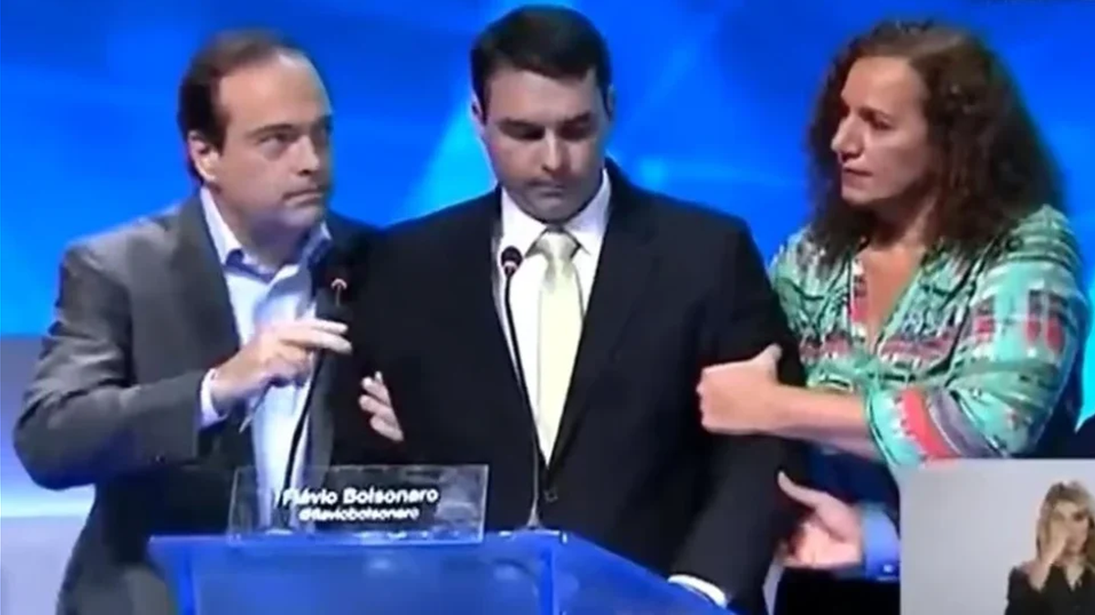 “Apenas não desmaie durante o debate”