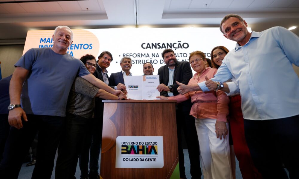 Jerônimo Rodrigues formaliza acordos de quase R$ 1 bilhão em investimentos para 135 cidades da Bahia.