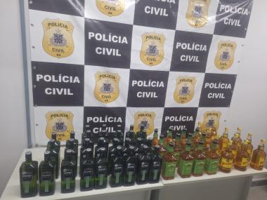 Ação Poison Drink confiscou mais de 500 garrafas de bebidas em Cansanção | SSP