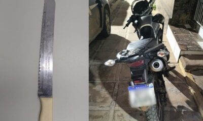 reescreva este título em outras palavras e retire o nome petrolândia notícias:Petrolândia Notícias | Homem é conduzido à Delegacia por embriaguez ao volante e porte de arma branca em Inajá (PE)