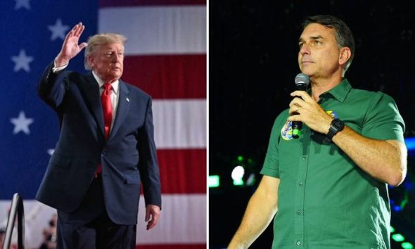 Trump Dá 'Sinal Verde' para Flávio Bolsonaro nos EUA e Revela Paradeiro do Senador